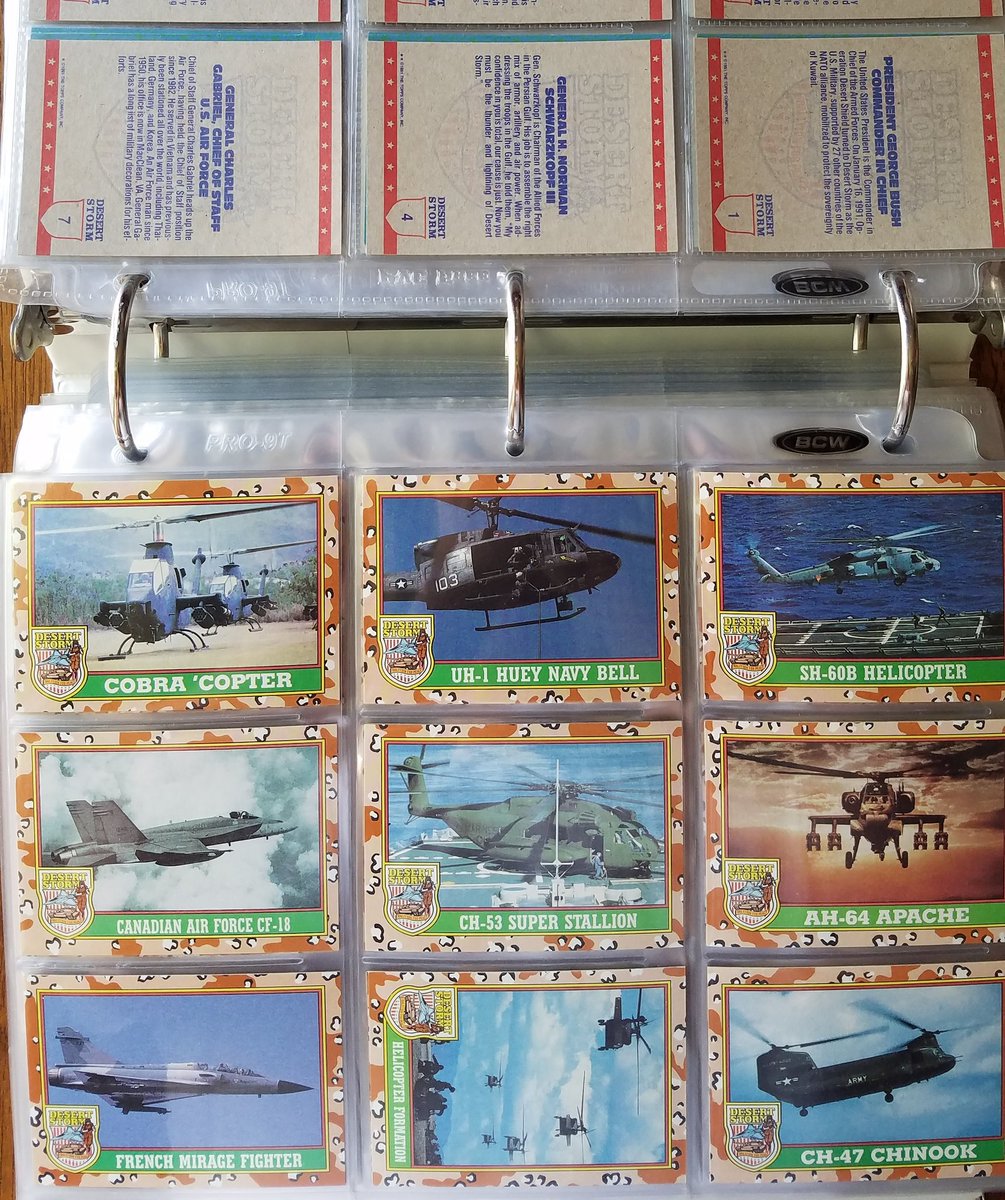 Topps Desert Storm Baseball Cards / 1991 Topps Desert Shield Baseball