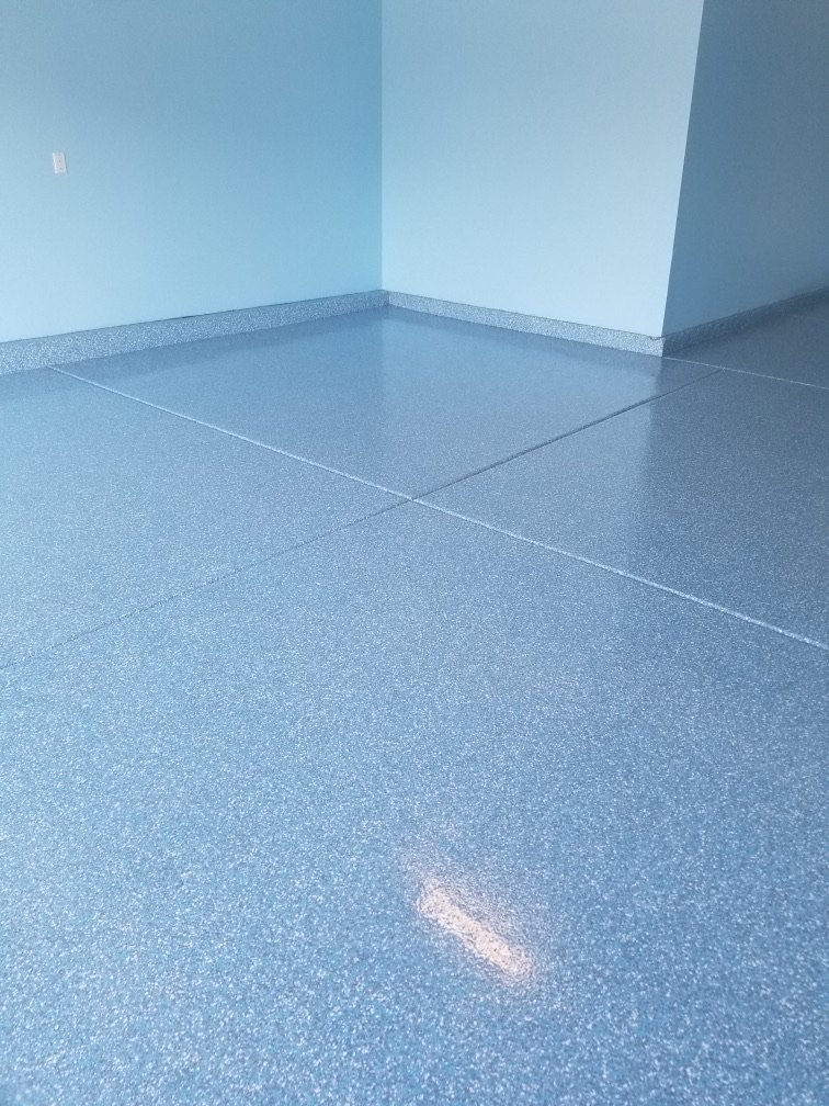 Garage Floors 1 Day On Twitter Color Glacier With Glitter