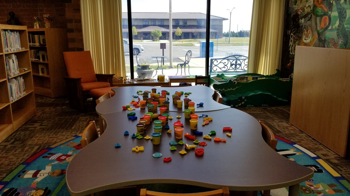 library_sd's tweet image. Did you know playdoh was first created as a wallpaper cleaner in the 1930s?