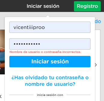 Como Iniciar sesión en Roblox 