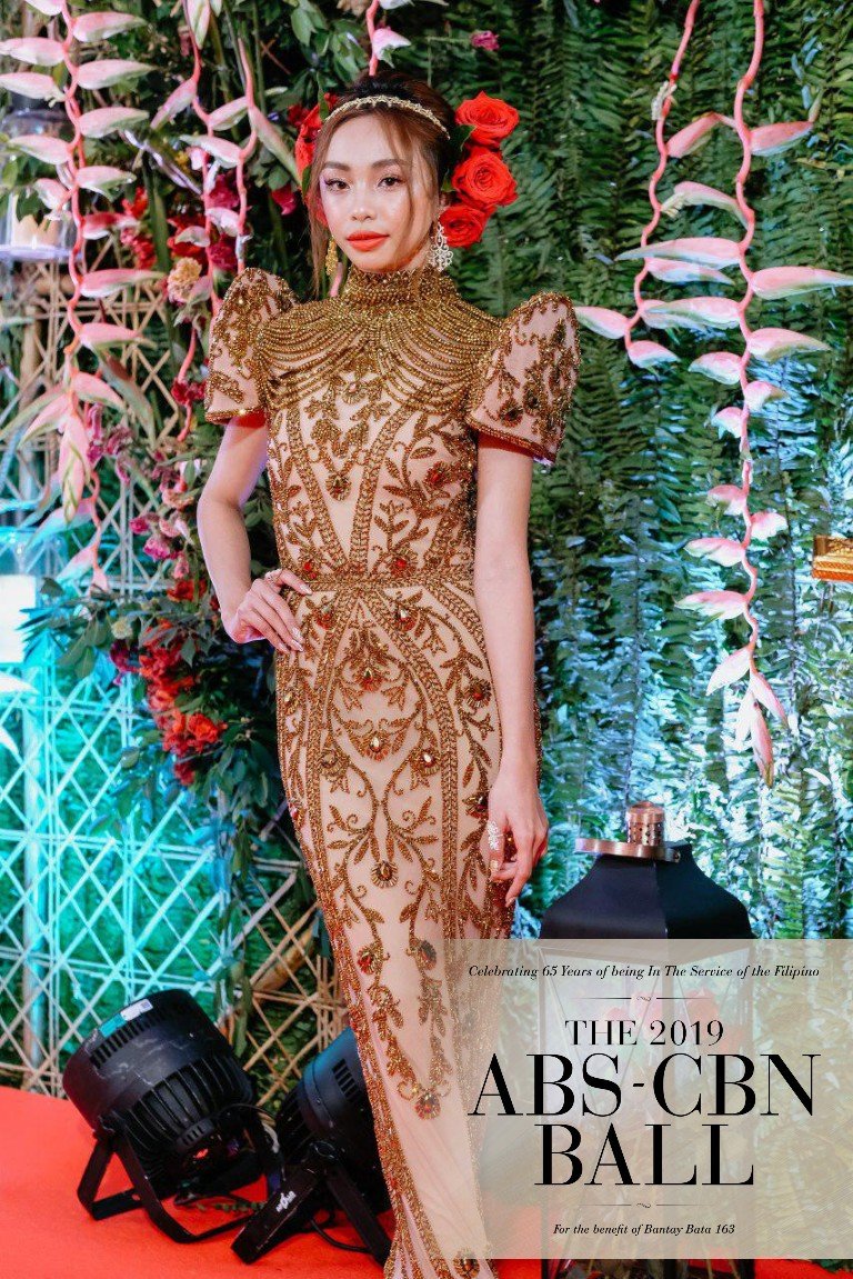 ABSCBNpr's tweet photo. #ABSCBNBall2019 Belo Belle of the Ball: Maymay Entrata https://t.co/SBlMIIbtZR