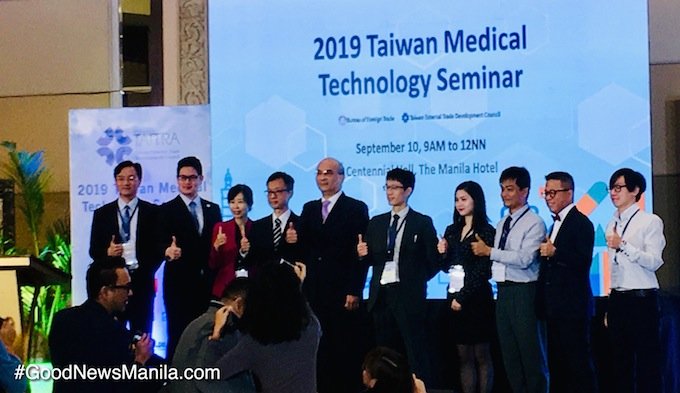 joneluy's tweet photo. The 2019 #TaiwanMedicalTechnologySeminar Leads to Medical Opportunities! #GoodNewsManila Feature >> https://t.co/hy95xf2ukG
#ShareTheGoodVibes #TMTS #TMTS2019 #TAITRA https://t.co/IxRzfF4Aou