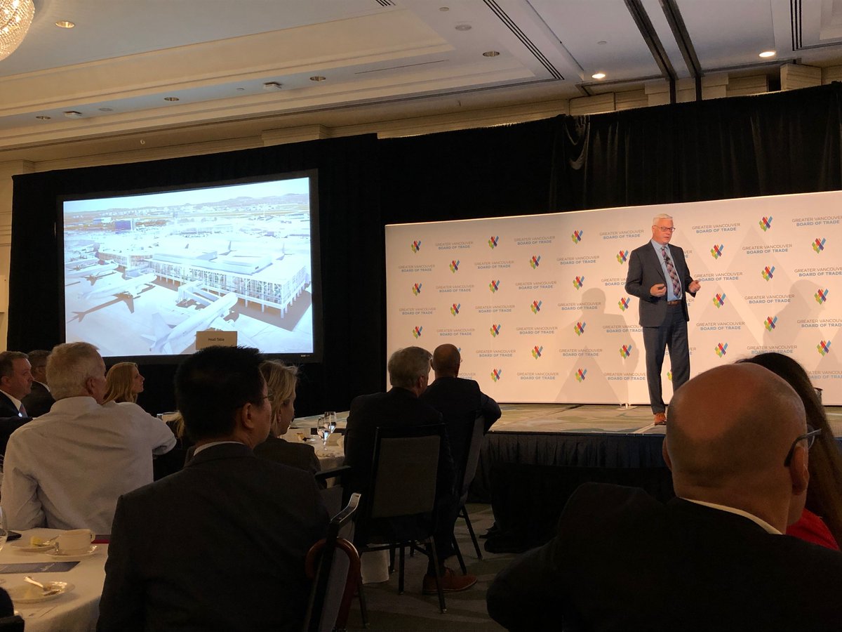 GarethRDavid's tweet photo. .@yvrairport continues to be a major economic engine for #BC and @PCLConstruction is excited to be a part of that with the construction of the expanded international terminal #PCLBuilds https://t.co/vvrBgP8Sm4
