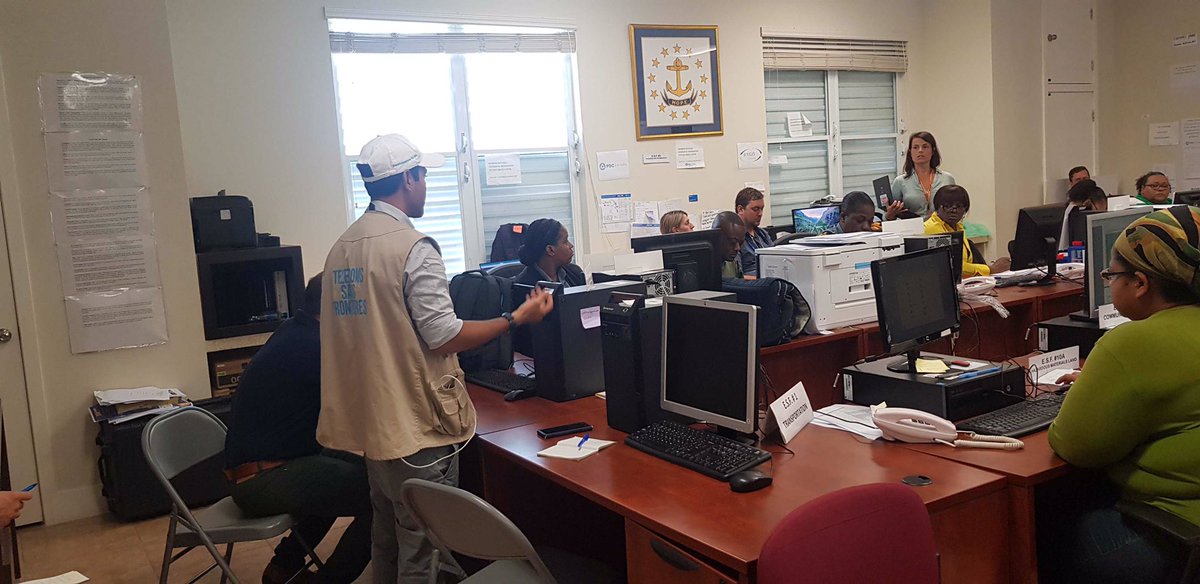 TSF_Intl's tweet photo. « One voice, one response, many moving parts » TSF participated in a coordination meeting at the National Emergency Management Agency #NEMA Emergency Operational Center in Nassau.
#TSF4Coordination #TSF_Bahamas #TSF_DisasterResponse #HurricaneDorian #Dorian https://t.co/JKM7pMZQ85