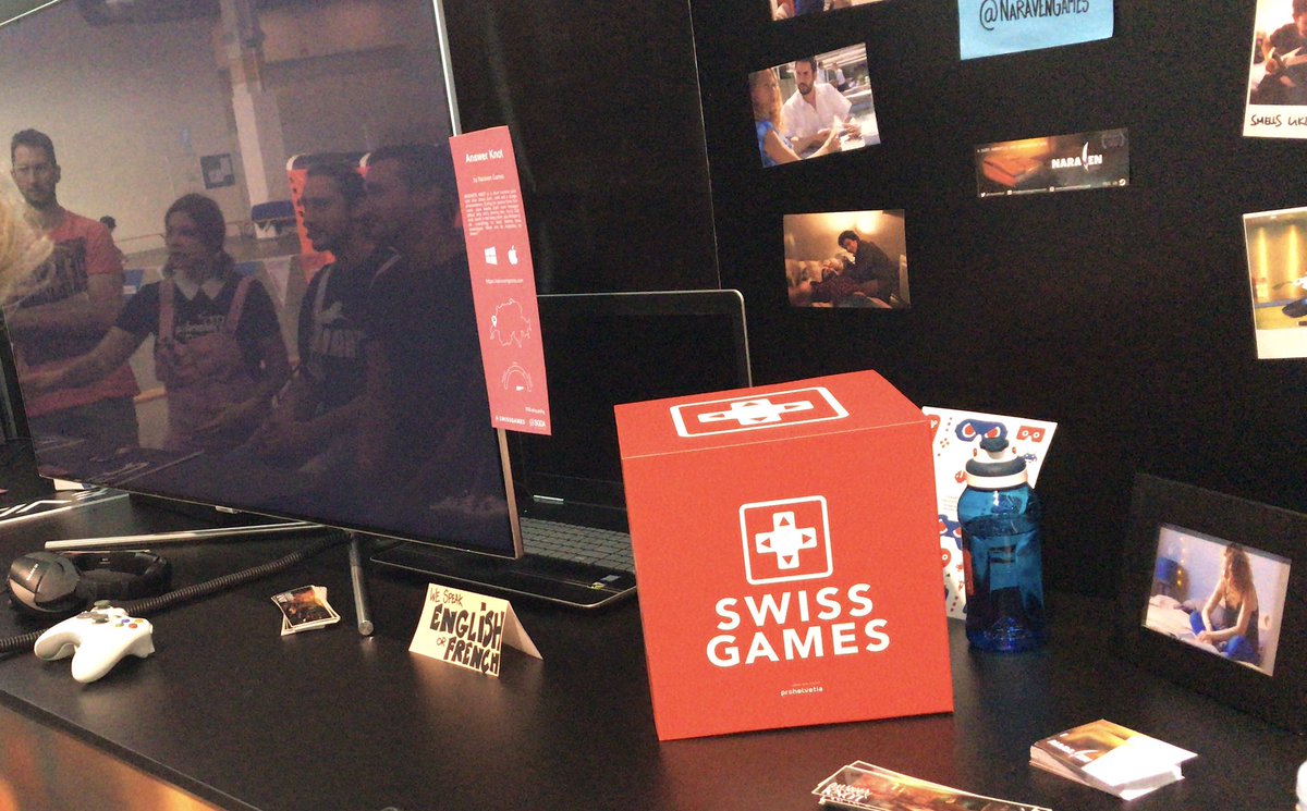 old_naraven's tweet photo. End of day 2 π«
Living the #BoothLife at #zurichgameshow like bosses (totally kidding weβre tired af)
#swissgames #gamedev #indiedev #AnswerKnot #gameshow https://t.co/qYi1fLK6tp