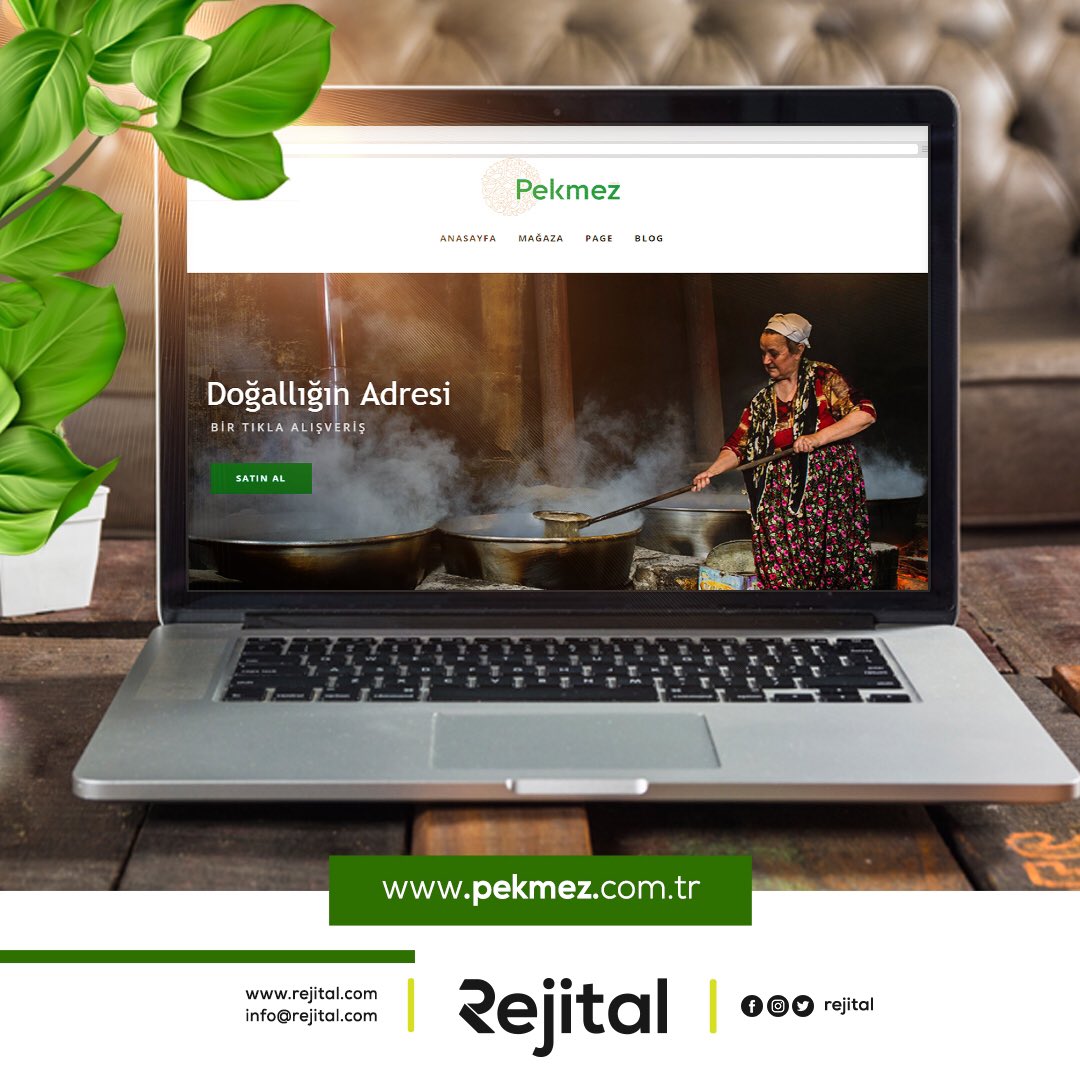 rejital's tweet photo. Doğal ve yöresel ürünleri ile, E- Ticaret sitesi “https://t.co/21uPRWFQ8I” site yapım aşamasından, logo çalışmasına kadar Rejital’i tercih etti. Kendilerine hayırlı işler diliyoruz. 🍇

#internet #internetsitesi #eticaret #digital #digitalmarketing #rejital #logotasarim #logo https://t.co/1TZhhwwou1