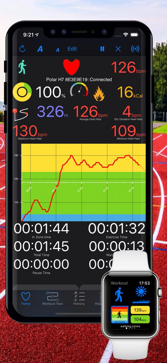 ZoneTrainingApp's tweet image. Here is what to expect from version 4 for #iOS13

if you already have iOS13 installed, you can download the beta version 4 of the cardio zones app on the app store #testflight testflight.apple.com/join/AR18iuQg