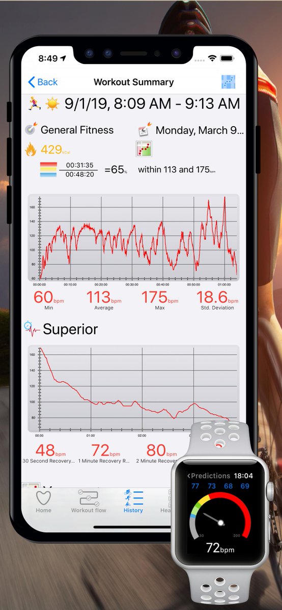 ZoneTrainingApp's tweet image. Here is what to expect from version 4 for #iOS13

if you already have iOS13 installed, you can download the beta version 4 of the cardio zones app on the app store #testflight testflight.apple.com/join/AR18iuQg