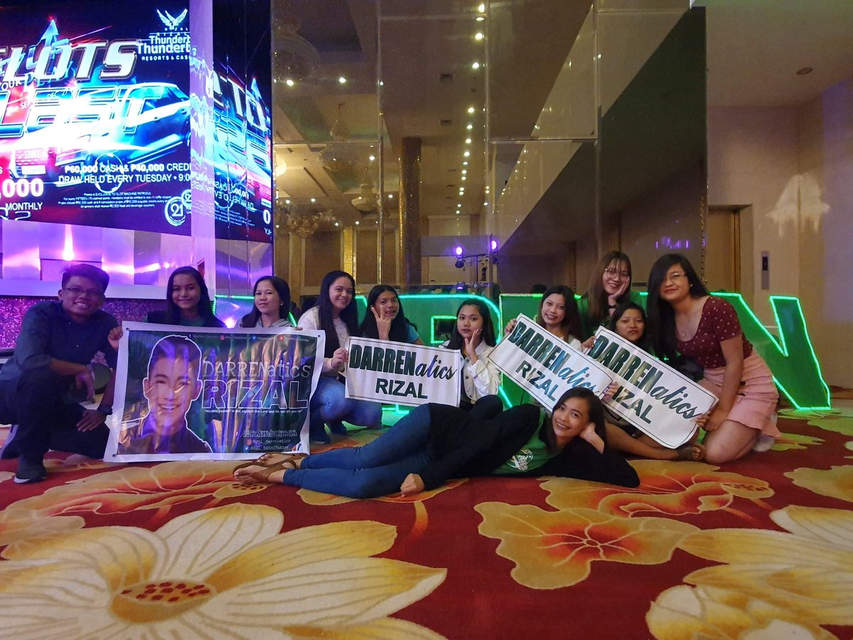RZL_DARRENatics's tweet photo. Grabe sobrang saya ng mga green hearts namin for Tonight!!! Maraming salamat po sa lahat ng pumunta at dumayo pa sa rizal for this event!  

Sa mga pauwi palang po, Ingat po kayo! 

PartyWithDARREN AtTBRizal https://t.co/SPkaKoXw1t