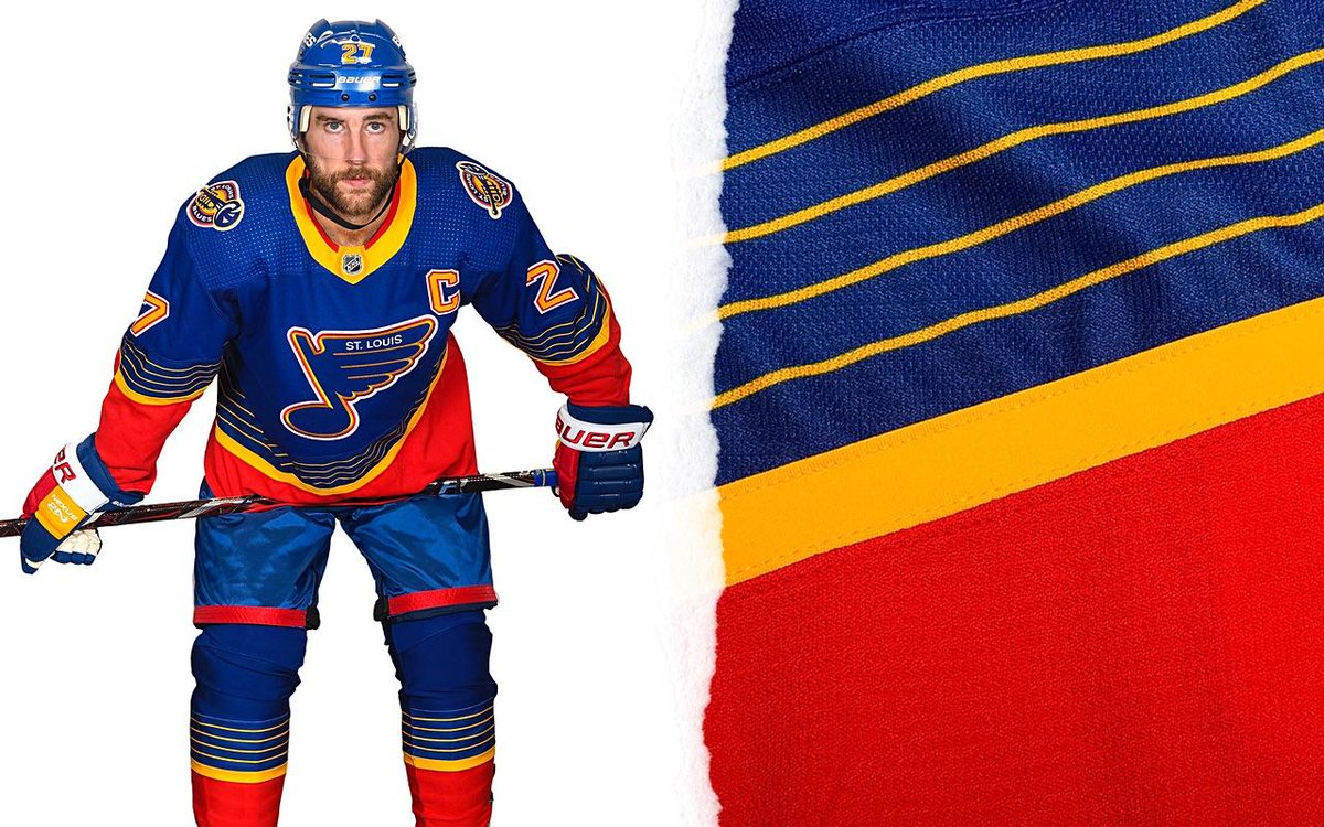 stl blues retro jersey