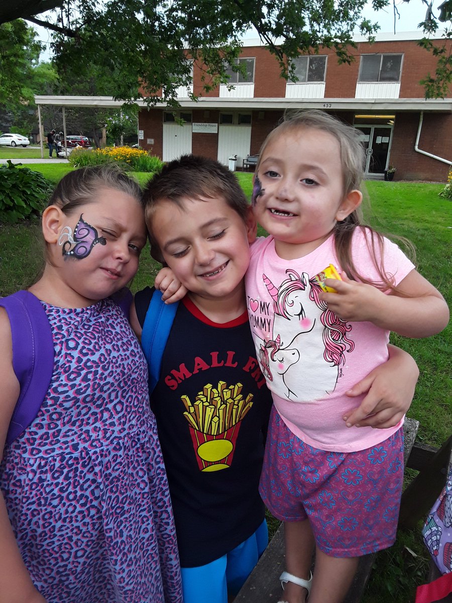 My little hooligans Chrissy, E.J and Amelia. They are growing so fast. <3