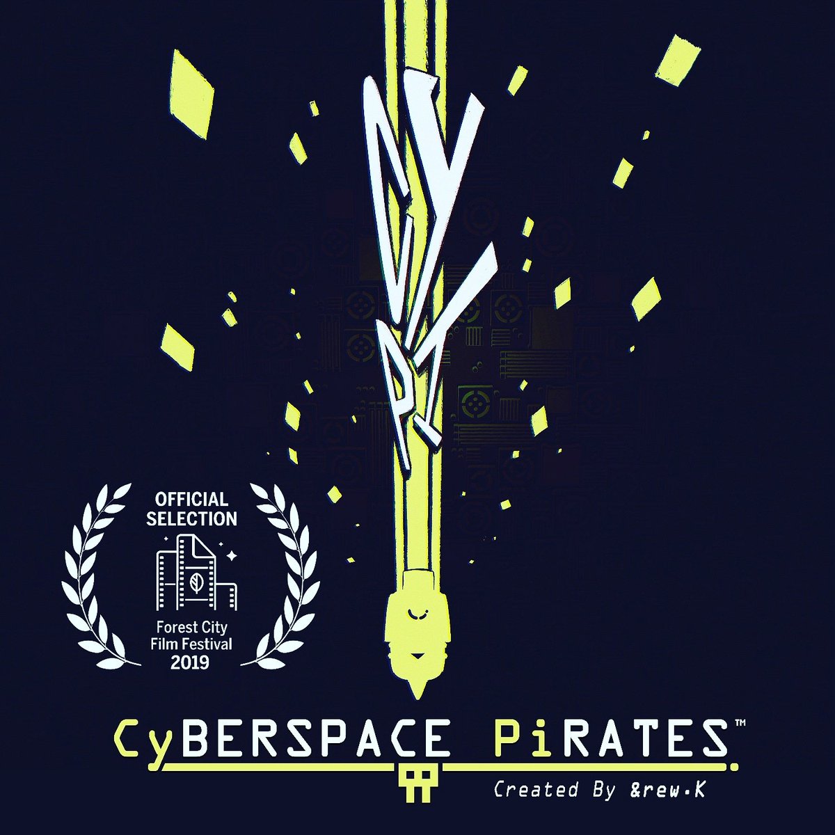 Happy to announce that Cyberspace Pirates will be screening at this years @FCfilmfestival !

#FCFF2019 #cypi #cyberspacepirates #scifi #animation