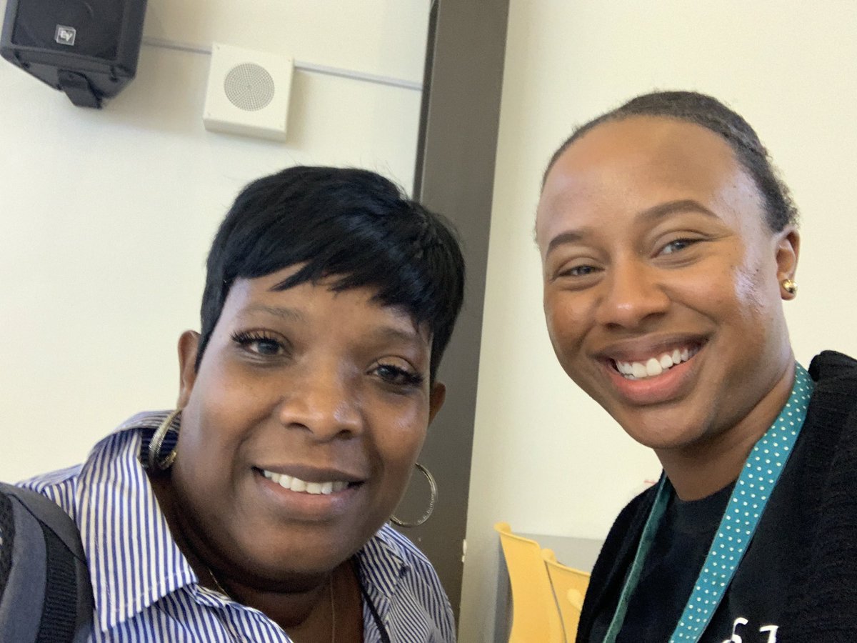 jasmine_curry2's tweet photo. Saturday morning at the Data Symposium I run in to @posnivy85 she's #AlcottAllIn for a #DataRichYear. I can't wait to continue the work with her. @AlcottHISD @TeamHISD @HISD_Assessment @PrincipalRainey https://t.co/52Tfvc3MDi
