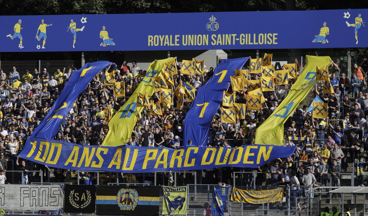 UnionStGilloise's tweet photo. 📜 1919-2019 💛💙 https://t.co/6YMfE5LLZC