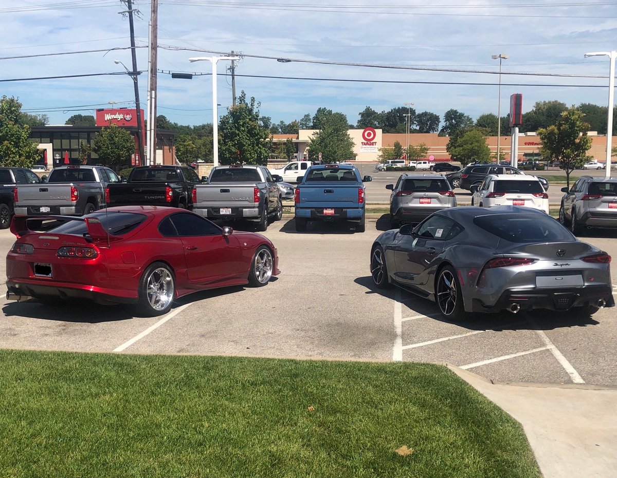 Toyota_Store's tweet photo. Never forget where you came from. *This 2020 Supra has not been claimed yet!
#TheAutomile
•
•
Any questions or want to schedule a test drive?
Contact us at Beechmont Toyota!
——————
8667 Beechmont Ave
Cincinnati, OH 45255
(513)388-3800
•
•
#Toyota #Cincinnati #Supra https://t.co/PpppLNe3AM