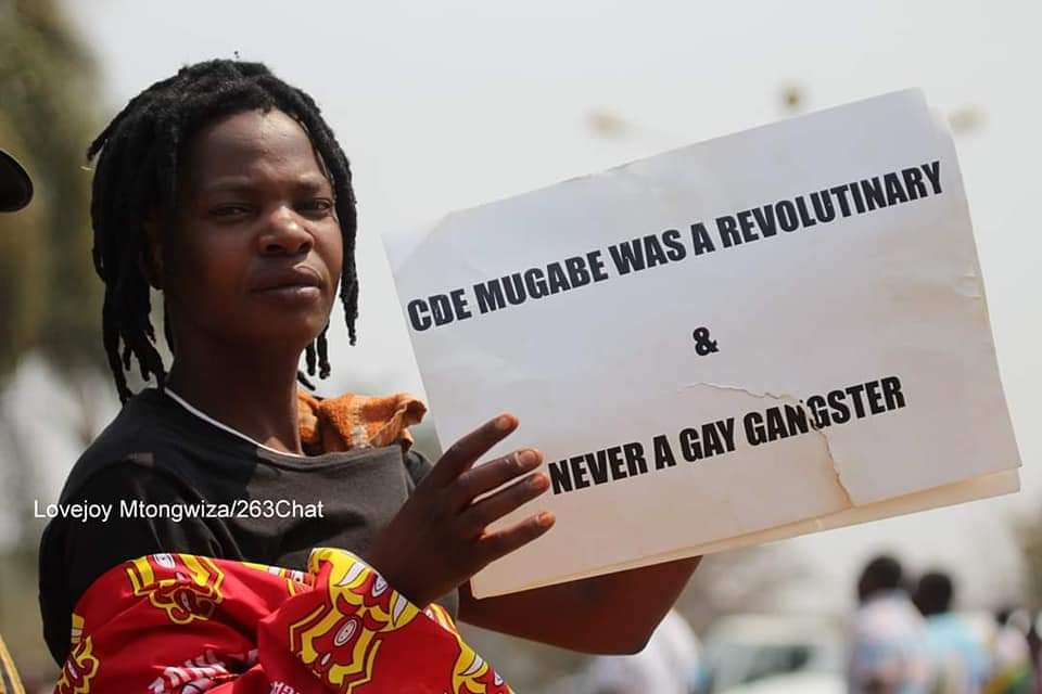 He may be gone, but the system remains intact! .. whose writing is that?
Shame on you!