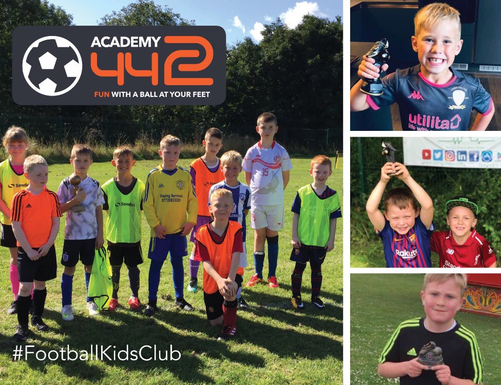 academy442's tweet photo. GET YOUR KIDS ACTIVE
⚽ FUN FOOTBALL SESSIONS for 6-11 year olds
⏰ Every Sunday 10am - 11am. 
🥅 VENUE: Staveley Miners Welfare Junior pitches, Chantry Playing Field, Staveley. S43 3JL 
👥 Get in touch 07738240967 or visit https://t.co/E2lSmg1FEt #FunKidsFootball @Academy442 https://t.co/eVB3RAZuTC