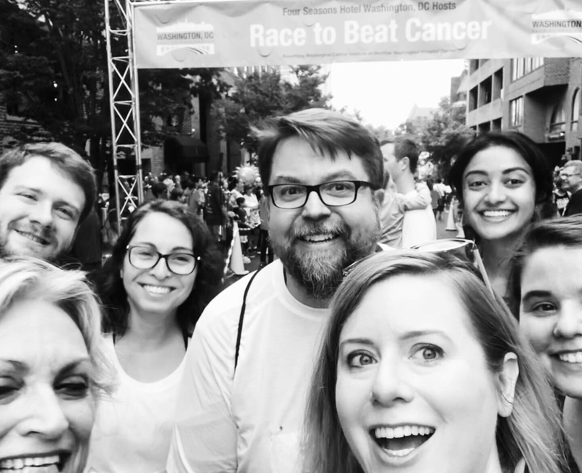 jc_finley's tweet photo. A great way to start a Saturday: the Race to Beat Cancer 5K with colleagues from @1977Creative #creativestrong #whyirun https://t.co/FmPsOqECWh