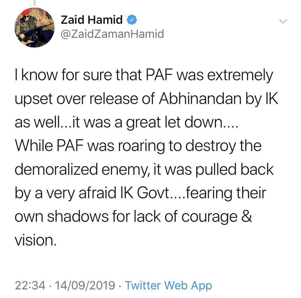 peaceforchange's tweet photo. Please don’t spread disinformation especially about Armed Forces. National decisions are taken through institutional approach. Please don’t be that sure while you know nothing about facts. https://t.co/s0ojMc2oRW