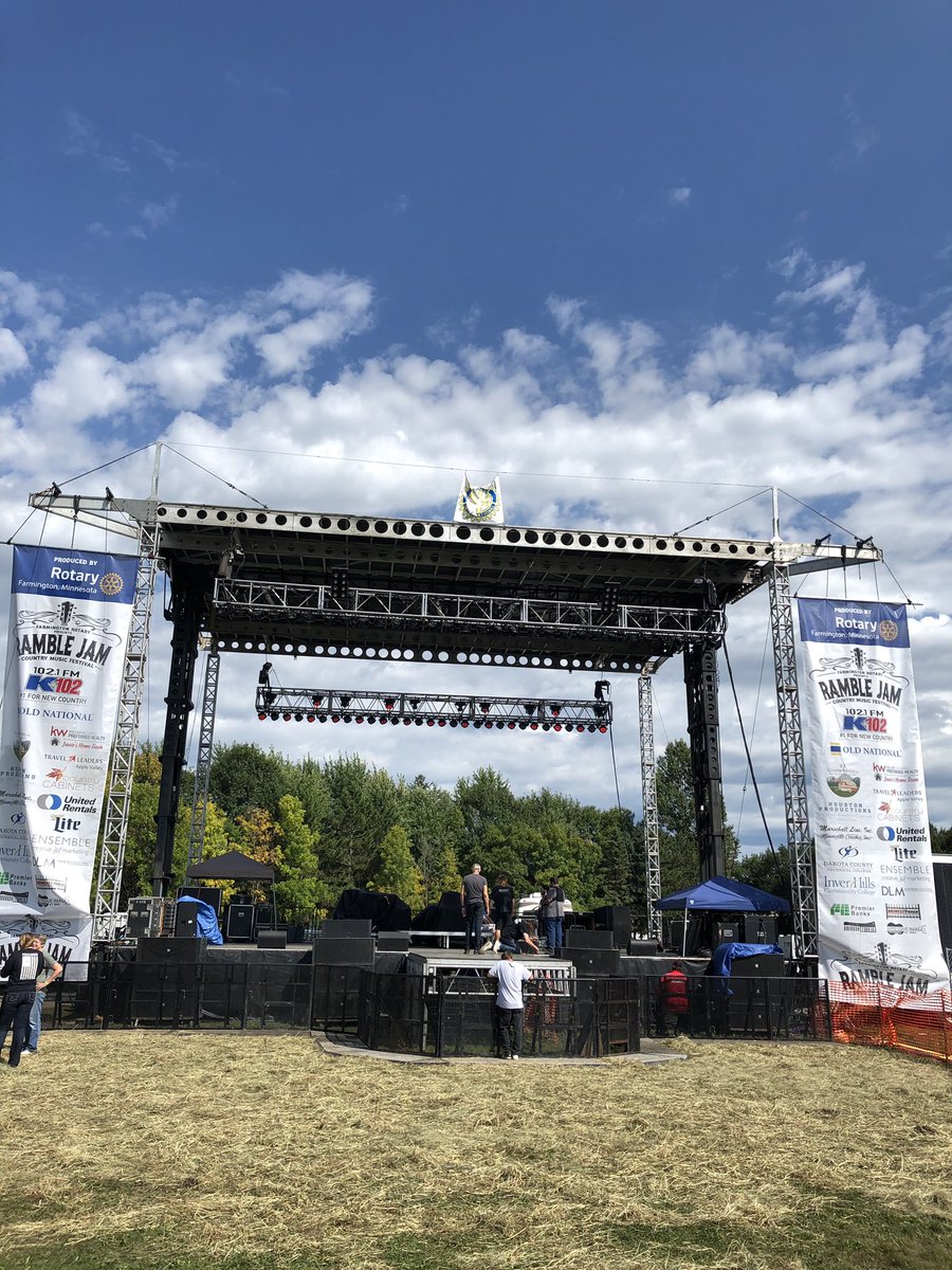 Don’t be late! Gates are open now for #ramblejam19 day 2. Church of Cash kicks us off at 2 p.m.
