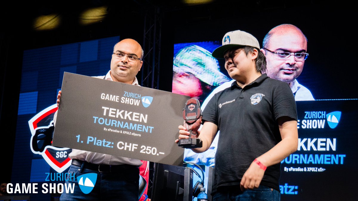 Congratulations to the Tekken 7 winner, @mYiKiraKira! That does it for today. We'll be back tomorrow at 10.30 CEST with the LoL LAN finals here from the @zurichgameshow. See you then!