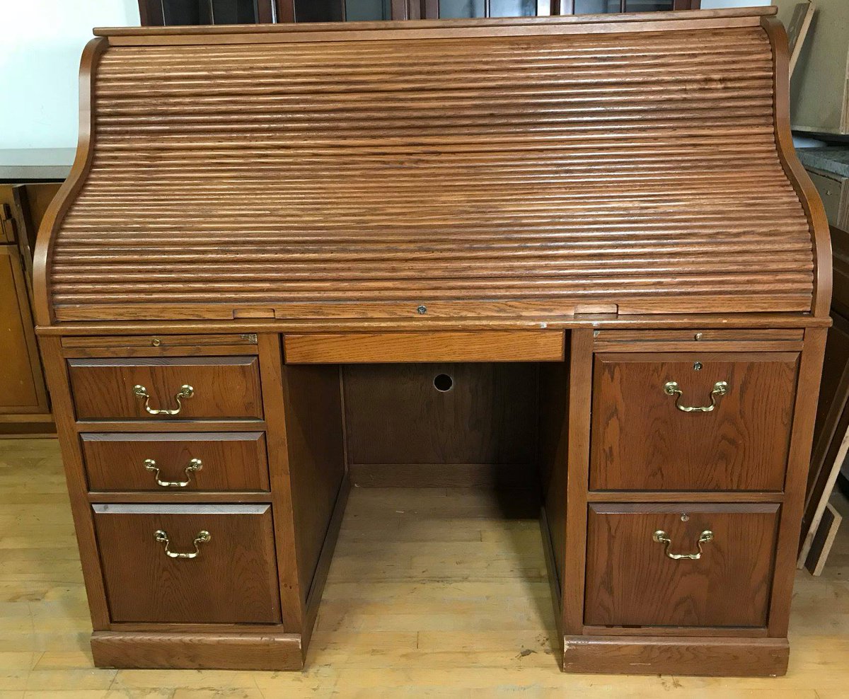 Ever wished you had a rolltop desk? Your wish has come true! Hurry and come in to claim this beauty for only $250. It will make an outstanding addition to your office or your living room. Find the things you want at The ReCONNstruction Center. We help keep America Green!