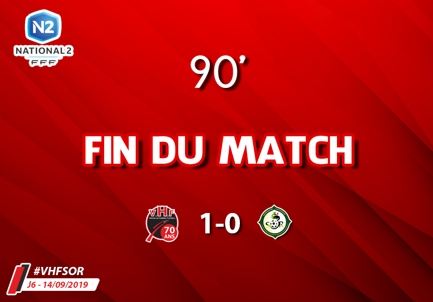 VHFootOfficiel's tweet photo. @FCCM_Officiel @FFF ⏱ C’EST FINI !

VHF 1-0 Romorantin
(⚽️ Traoré, 10’)

Précieux succès du #VHF ce soir à domicile face au leader #Romorantin !

Le week-end prochain, le #VHF se déplacera à #Chamalières

UN MAX DE ❤️ POUR CETTE BELLE VICTOIRE !!! (1-0) 🔴⚫️ #AllezVHF #VHFSOR https://t.co/4NtUToMloD