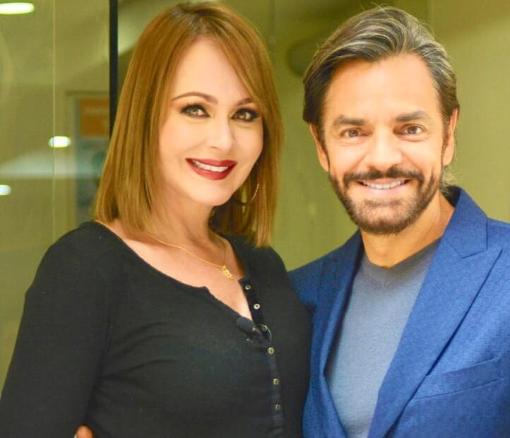 Gaby Spanic Y Eugenio Derbez en los pasillos de #Televisa !!!!