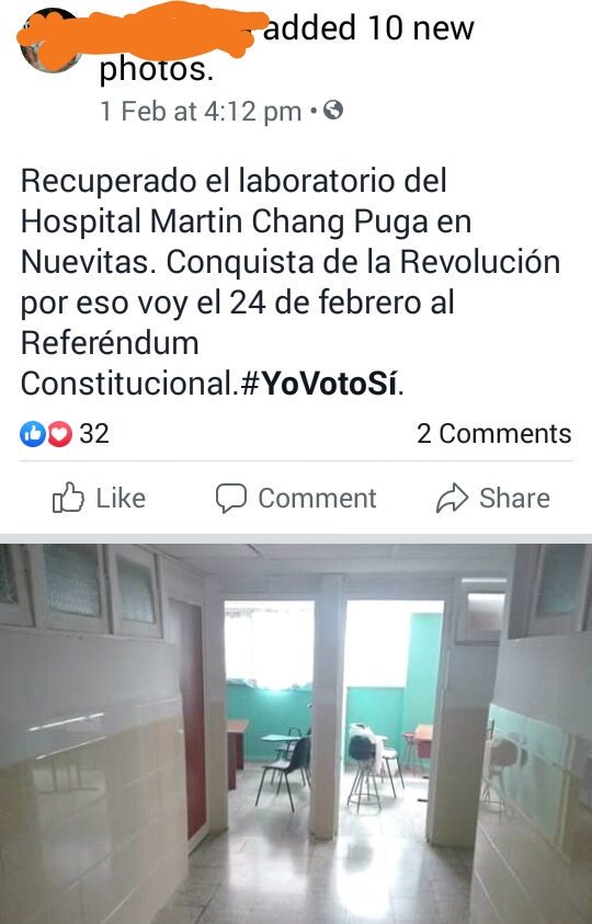 Fotos de un laboratorio recien reparado. Hospital Martín Chang, Camagüey.Los manipuladores comunistas sólo publican fotos de las cosas luego de reparadas, o "recuperadas",como les gusta decir. ¿Por qué no publicaron fotos de ese mismo laboratorio durante todos estos años?