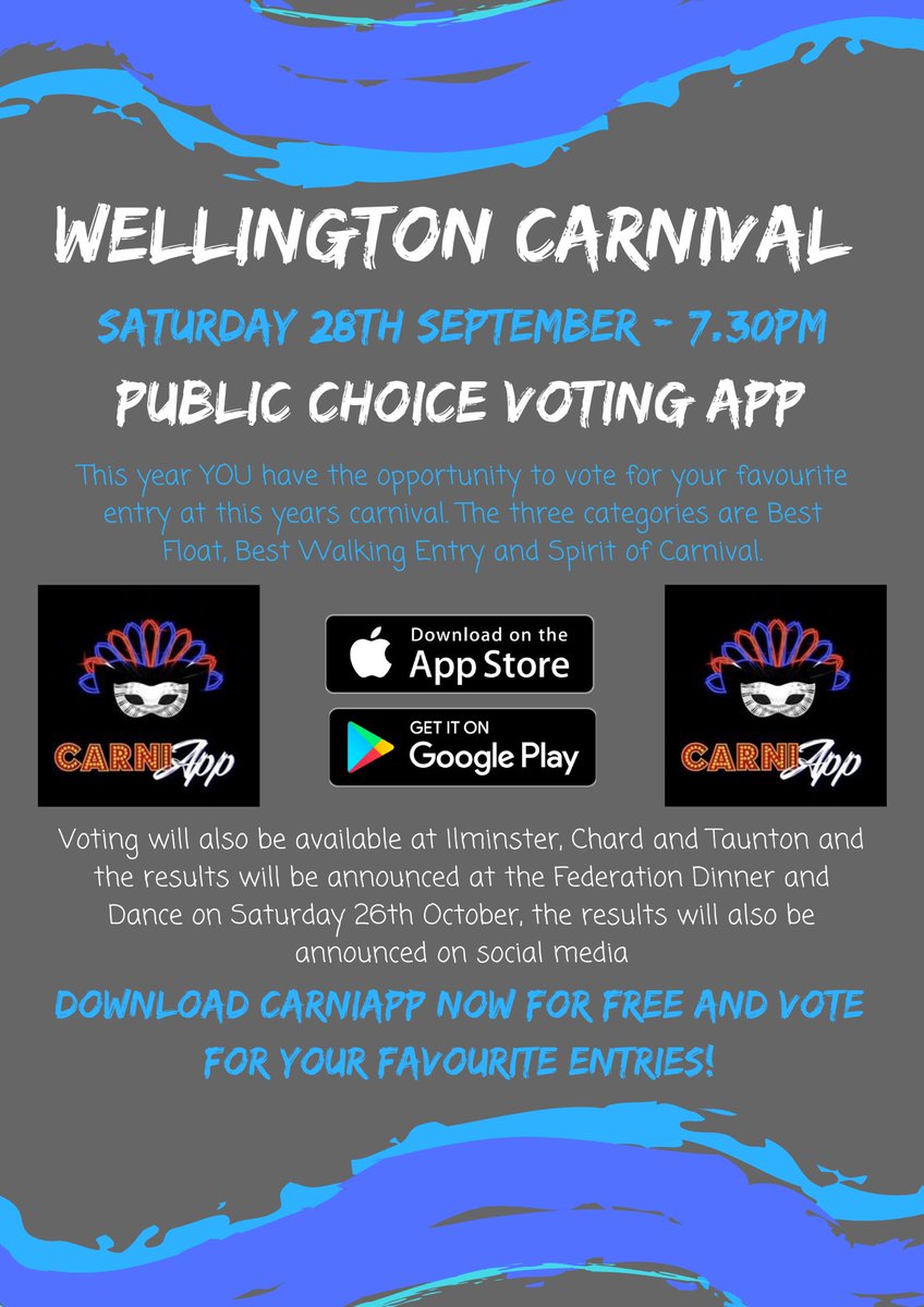 With our carnival being just two weeks away make sure you download the CarniApp in advance of the night. YOU can cast your votes for Best Float, Best Walking Entry and Spirit of Carnival!