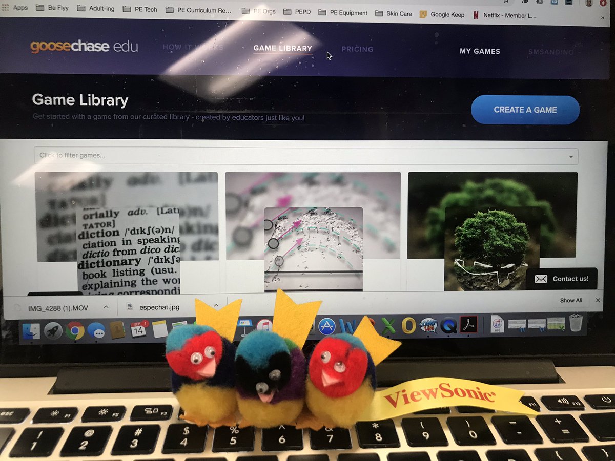 Stephanie Sandino (@smsandino) on Twitter photo Why do I attend #EdCampChino19?? Because I’m one of our sessions + side convos I got the idea 💡 of using <a href="/GooseChaseEDU/">Goosechase EDU</a> for community building in our Fitness Club scavenger hunt and possibly a PBIS buy in activity! 😮 #physed Why do I attend #EdCampChino19?? Because I’m one of our sessions + side convos I got the idea 💡 of using <a href="/GooseChaseEDU/">Goosechase EDU</a> for community building in our Fitness Club scavenger hunt and possibly a PBIS buy in activity! 😮 #physed