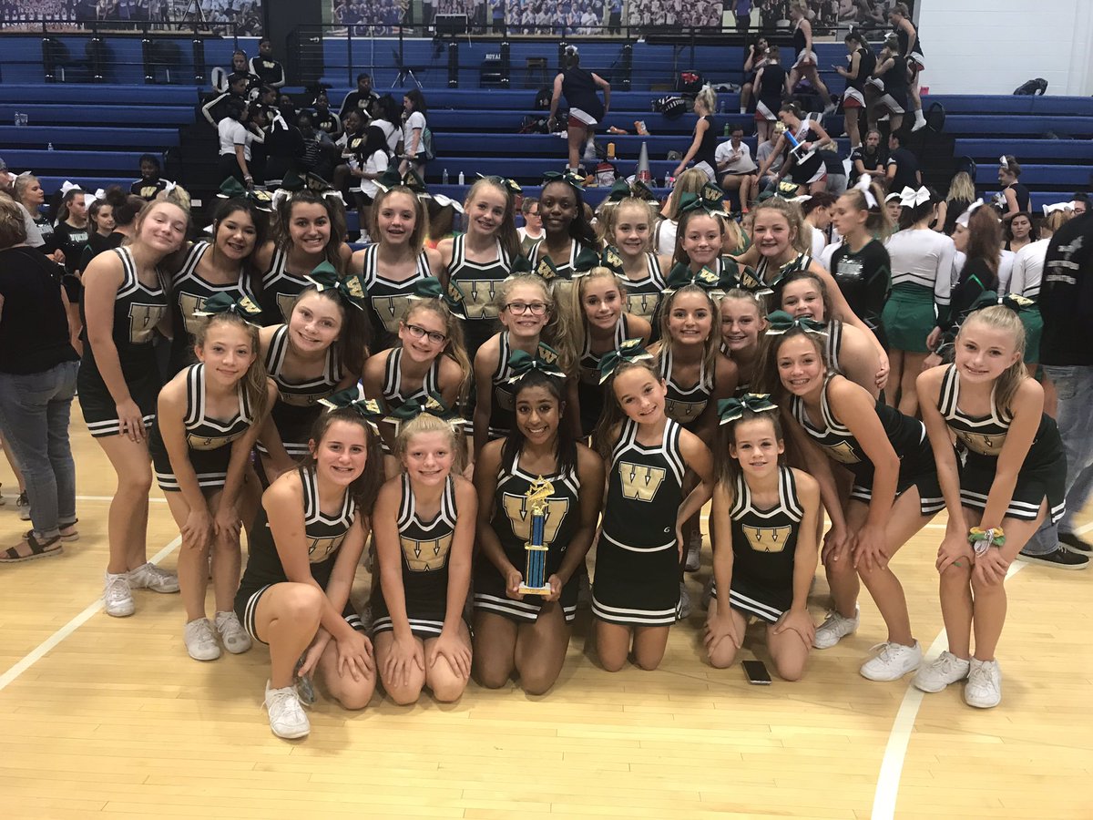 We are so proud of our WMS cheerleaders for taking 2nd at the EH Royal Rumble! #wwsALLin #wmsshamrocks