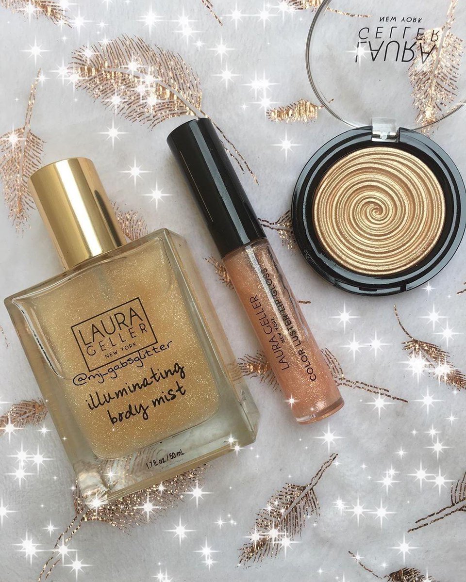 Ultimate Glow Starter Pack ✨

Illuminating Body Mist ✔️
Color Luster Lipgloss Hi-DEF Top Coat ✔️
Baked Gelato Swirl Illuminator ✔️ 

via <a href="/mj_gabsglitter/">Gabby</a>

SHOP NOW: fal.cn/33XdX

#lauragellerbeauty #glowymakeup #beautylover