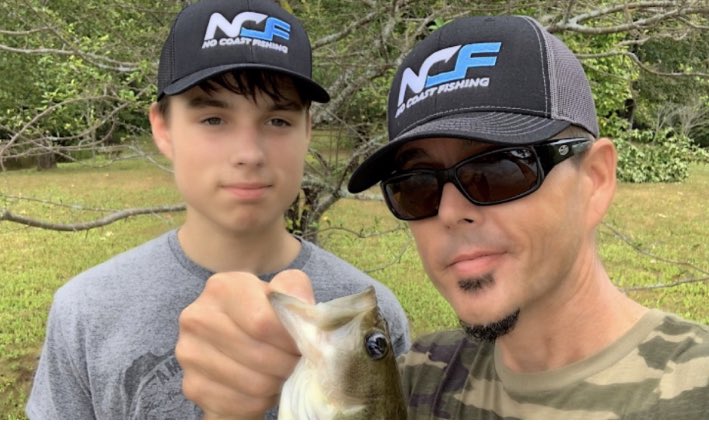 Fun morning on the water with my boy. He loves his new <a href="/NoCoastFishing/">No Coast Fishing</a> hat. It gave him luck today he out fished the ole man 8 to 5.🤣#fishingapparel #fishinghat #fishing #bassfishing