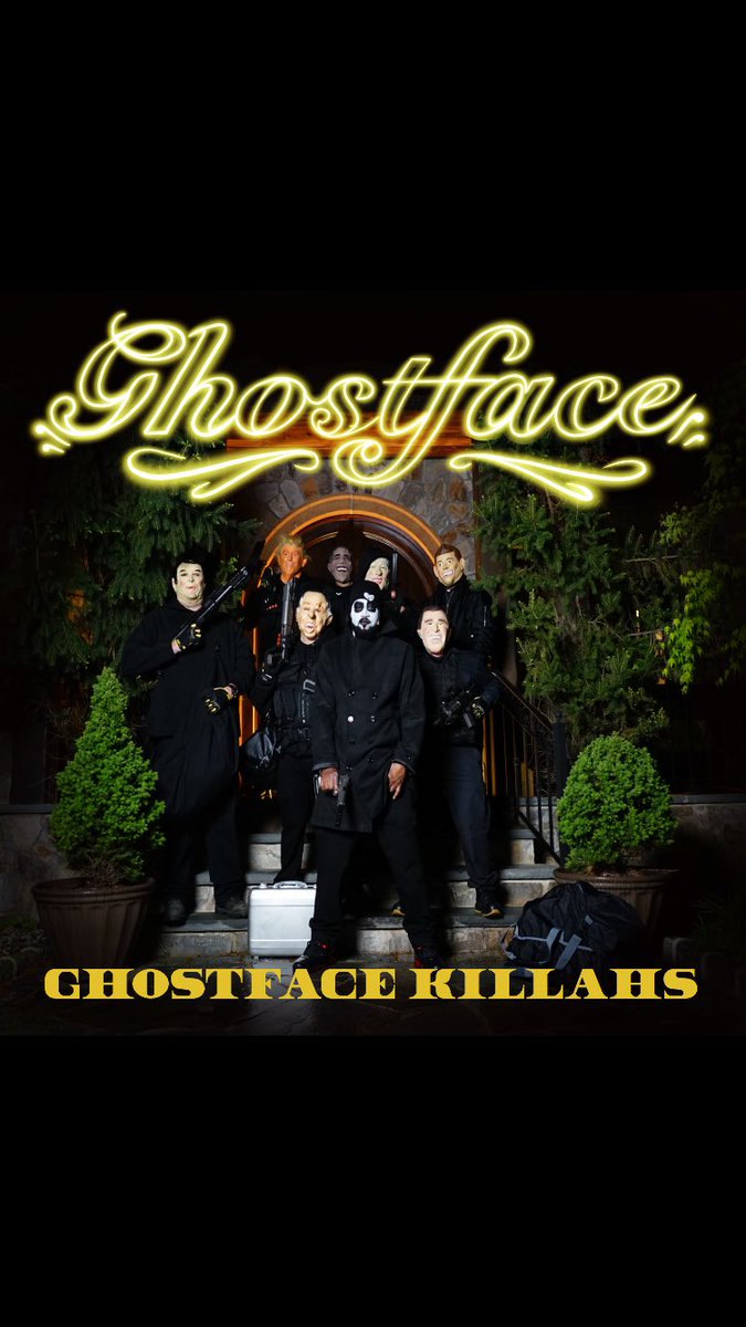 Check out the new album “GHOSTFACE KILLAHS” by the one and only @GhostfaceKillah - WuTang forever!!! #WuTang