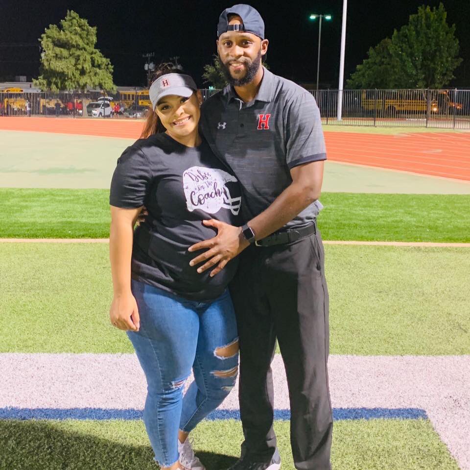CoachMacWTD's tweet photo. Happy B-Day to my Queen! This will be a year to remember for more reasons than one. Thanks for always having my back and being my better half. Love you! #About2pop https://t.co/udLhjHr4Az