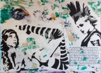 ChouettePupuce's tweet photo. @hollispaulaxx Hello Darling! Yesterday, after publishing an post from Clayton's paintings by @ClaytonsAngels, I realized something ... You did not tell us that you had his muse for at least one of his paintings ... #socksqueen 😉😉😋 https://t.co/HFLJEQOHxV