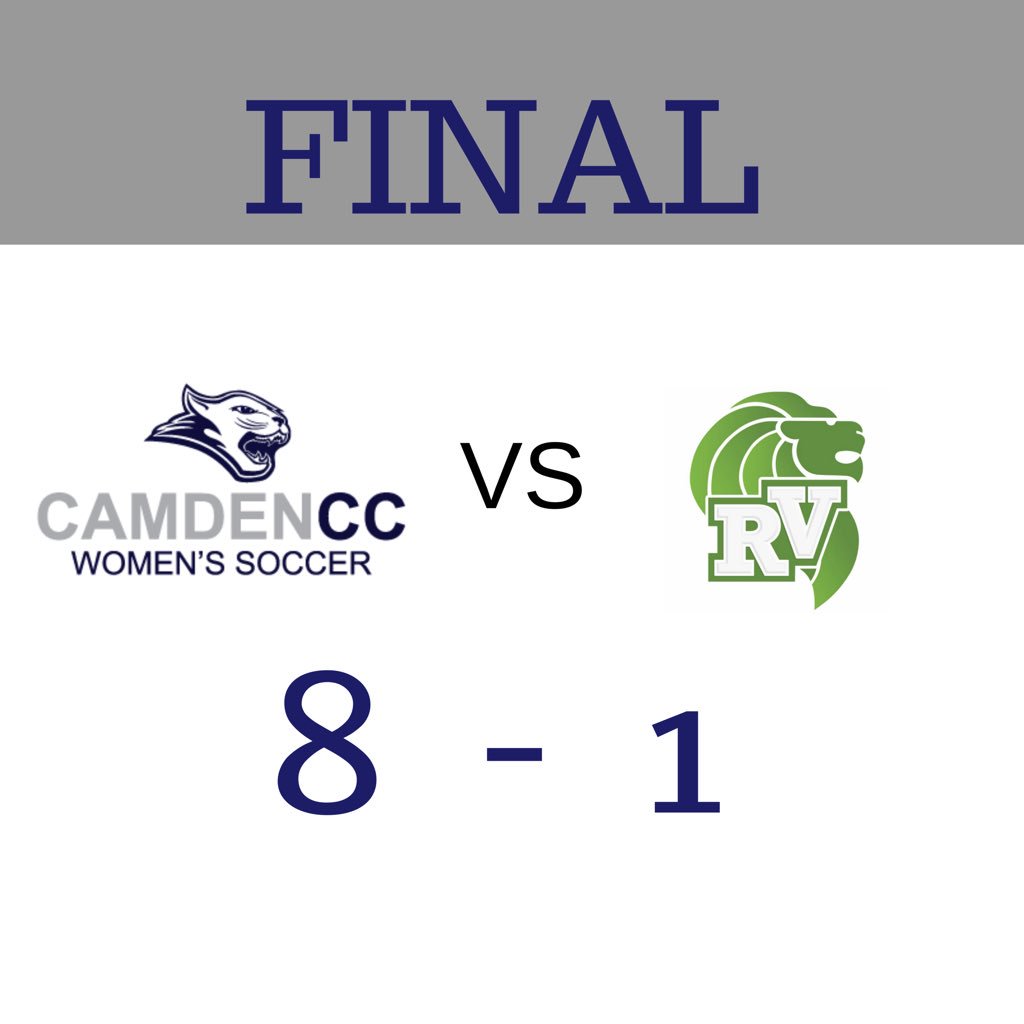 CamdenCCWSOC's tweet image. First win for the Lady Cougars against RVCC. Goals by K. Walton, N. Verdecchio, A. Matthews, S. Keith and V. Maisak‼️‼️‼️ #camdencc #region19 #njcaasoccer #rollcougs