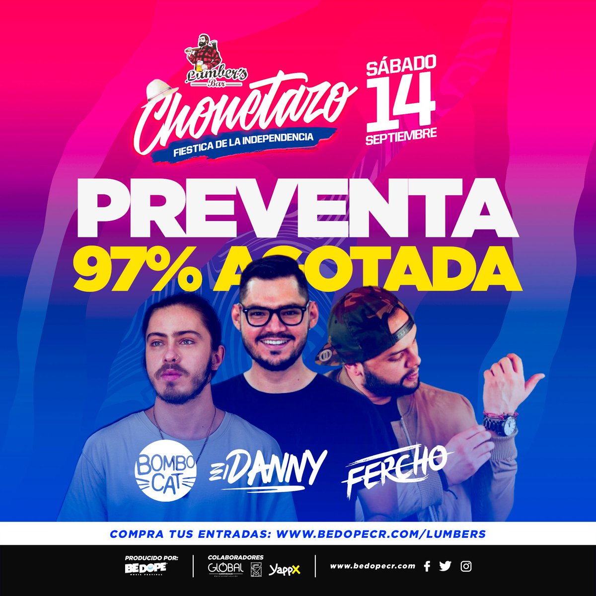 bedopecr's tweet photo. ¡Preventa agotada en un 97%! 😱 Quedan apenas 22 entradas disponible con líderes o en los puntos de venta. Vía ONLINE quedan apenas 10 entradas https://t.co/3JYjvBYTzf https://t.co/sTsQK1wKKe