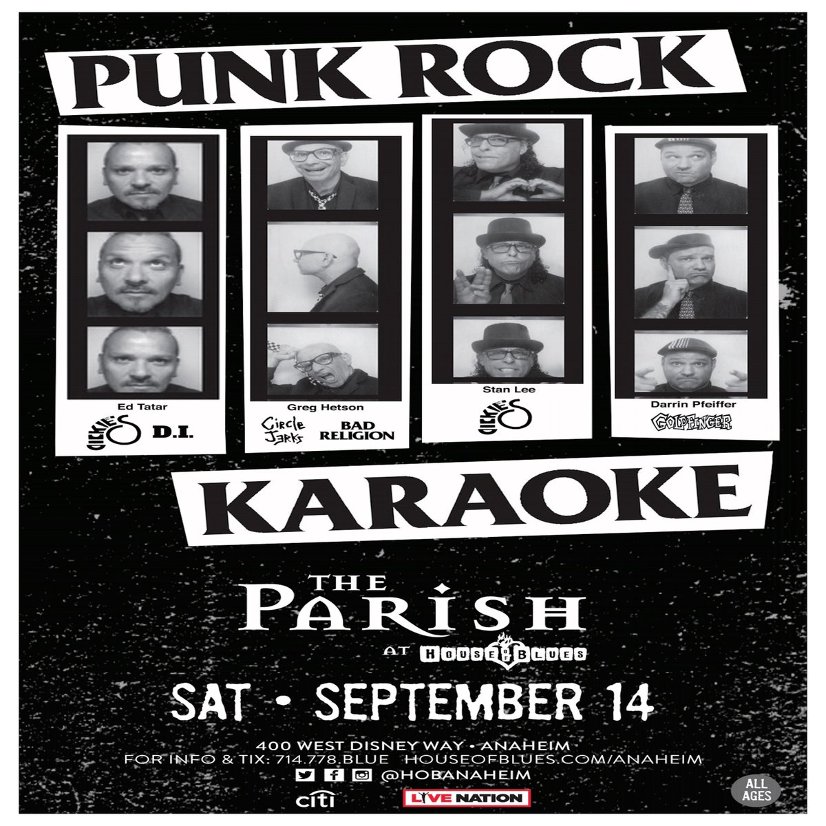 Darrin99's tweet photo. ***TONIGHT***
I rock with the great @PRK_LA at the #ParishRoom at @HOBAnaheim  WE play, YOU sing!!
W/ @GregHetson @slee9383  &amp; #EdwardTatar
Doors: 7pm
PRK: 8:15
#Punk #Karaoke #Anaheim #OC https://t.co/YpG5mARlRY