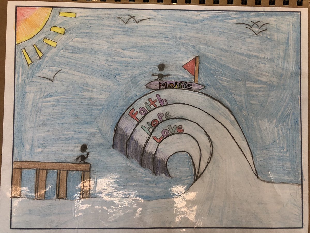 stmargaretsoldh's tweet photo. Super impressed with Oak Class @stmargaretsoldh and the art work they have produced for their reflective journals - many of them chose to depict #TheLearningLine @Roy_Leighton and our school values of Faith, Hope and Love. https://t.co/550SFEyvp9