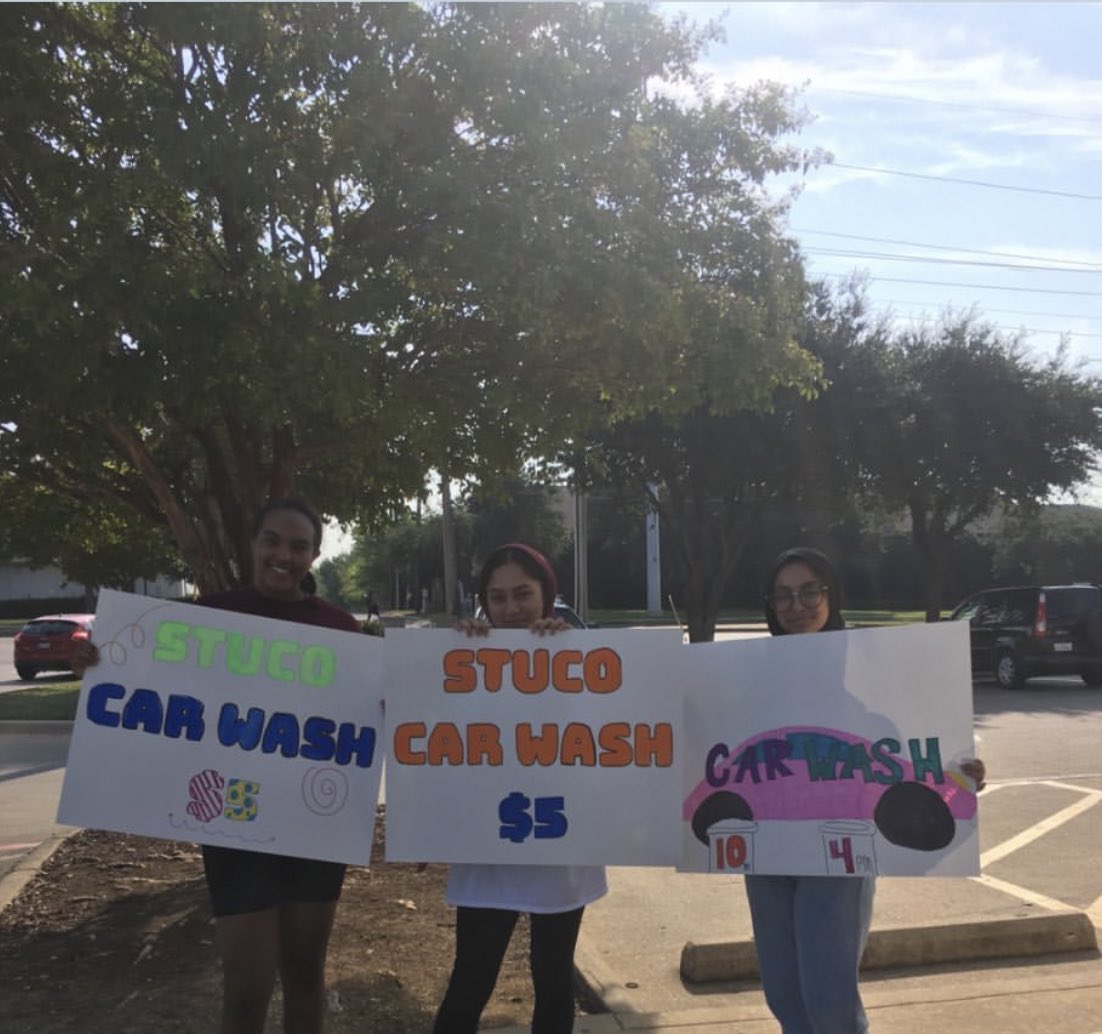 Come join StuCo at our $5 Car Wash at O’Rileys on N Beltline Rd. 

We’ll be here from 10-4.