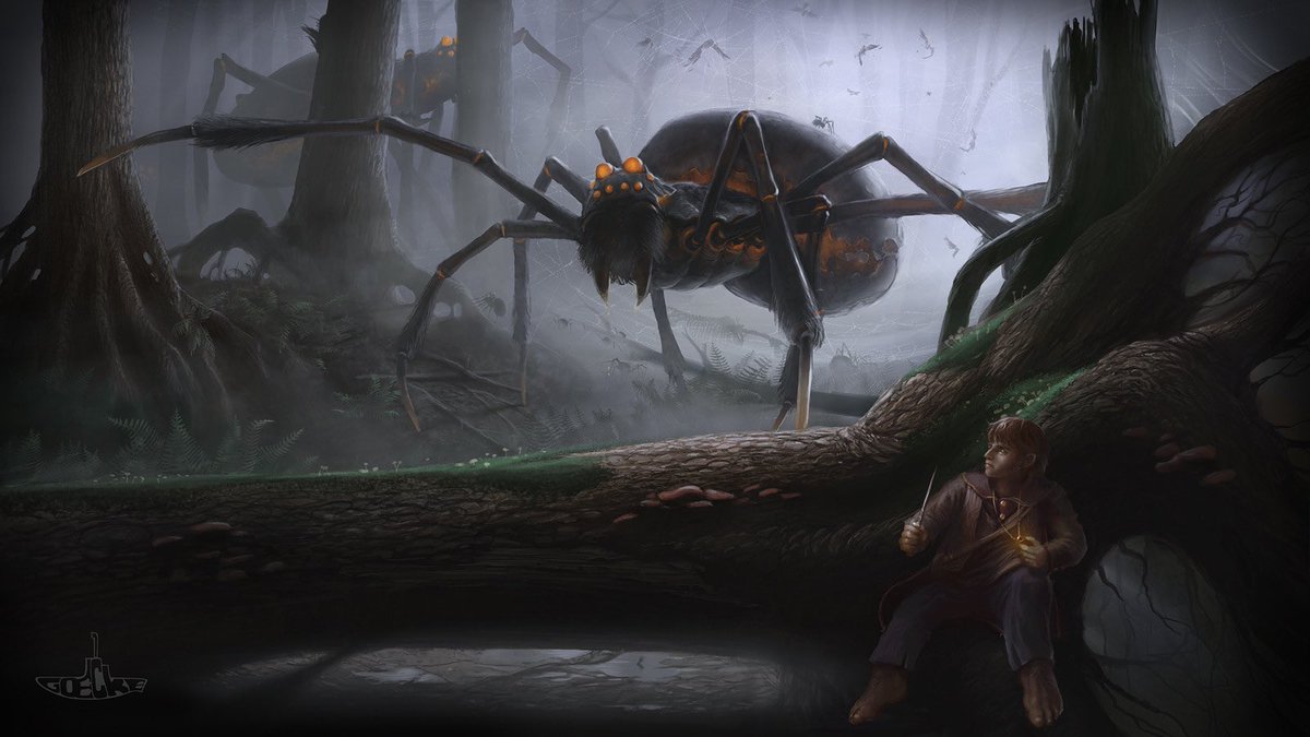 grinthius's tweet photo. “New creatures and Mindless I’ve cataloged. The Giant Spider inhabits deep cave systems and forests. They are ambush predators using silk. They appear immune to the Plague and are there for not brought back as Mindless.” https://t.co/iuLWZqscpj