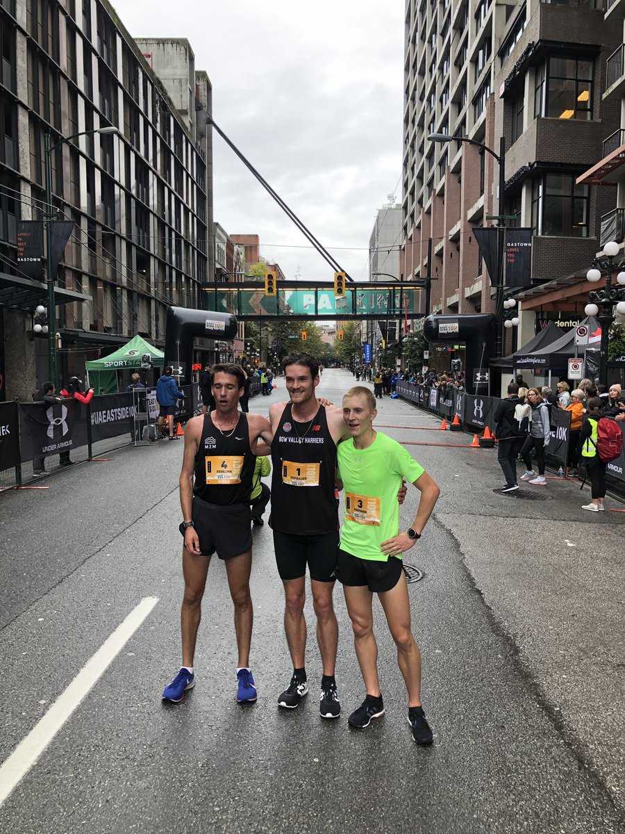 Great Results out of this mornings #UAEastside10K! 

1. <a href="/evanesselink/">Evan Esselink</a> 29:50
4. @FluentStep 30:49
5. <a href="/HuntTheo/">Theo Hunt</a> 30:54 

Congrats to all who ran!