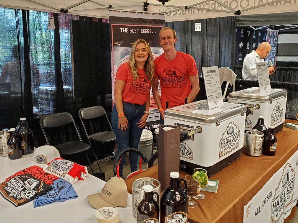 Mardaloopbrew's tweet photo. We here! Come and say HEY at the Mashing and stick around for a brew or two! We’ll be set up here until 10PM!
#mashingyyc #mlbc #yycevents https://t.co/6BwP2xhxCy