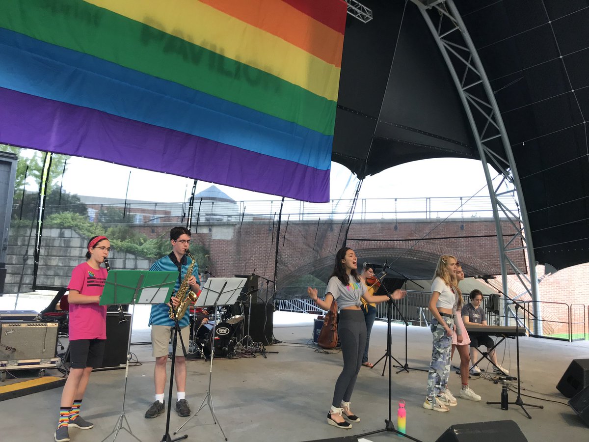 RenaissanceSch2's tweet photo. So proud of the RS Soul Ensemble for their performance today @cvillepride!!! https://t.co/JonooMz3z8