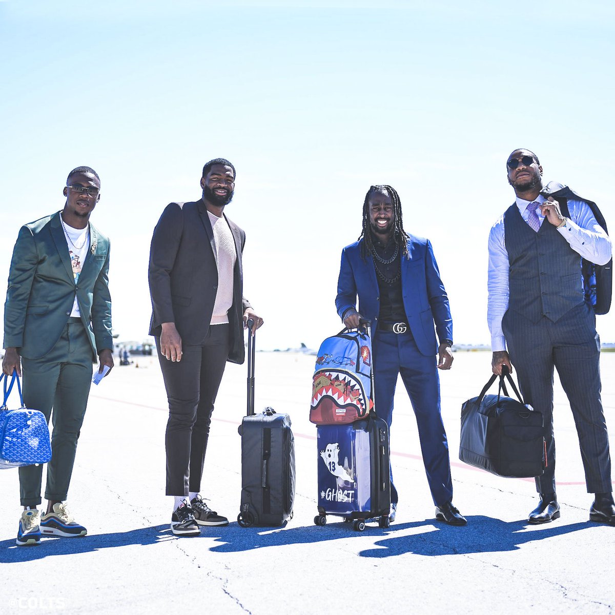 Colts's tweet photo. Quick weekend trip to Nashville. 👻 #INDvsTEN https://t.co/vbzwU1ZXTm