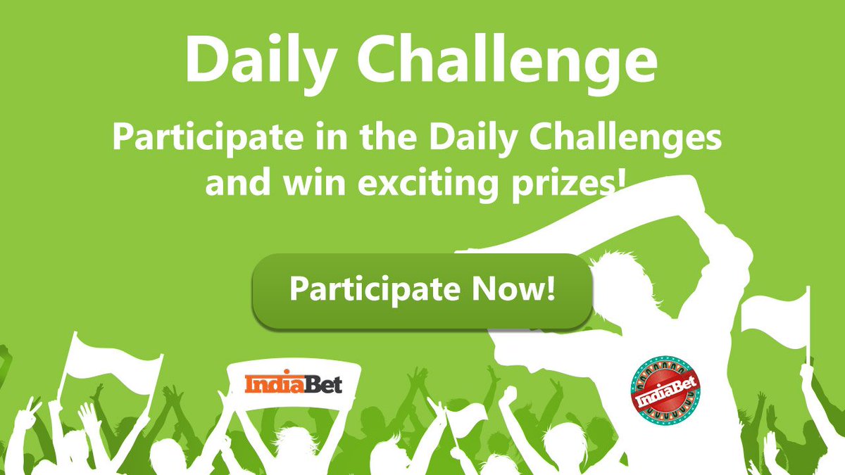 indiabet's tweet photo. Make your Sunday morning more exciting!!
Participate in the DailyChallenge and win #Indiabet merchandise!!
Participate from:
https://t.co/gFyMT3LLJy
#DailyChallenge #ICC #challenge #ContestIndia #participate #sportstudio #WINNER #SportsCenter #challengecup #IBChallenge #prizes https://t.co/wVZAEW0Y7c