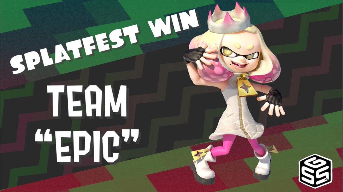 Gigglesquee's tweet photo. Congratulations to Team "EPIC" for taking the win on the first ever GSS Splatfest! Thank you to everyone who tuned in  to this very special event. 

Stick around, because there will definitely be more GSS Splatfests in the future! https://t.co/Gfc1K6Qv4u