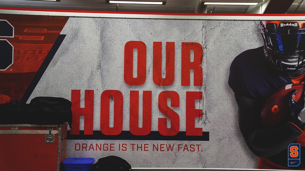 CuseFootball's tweet photo. Ready to be back in Our House tonight. https://t.co/IgdzyJ2yw3
